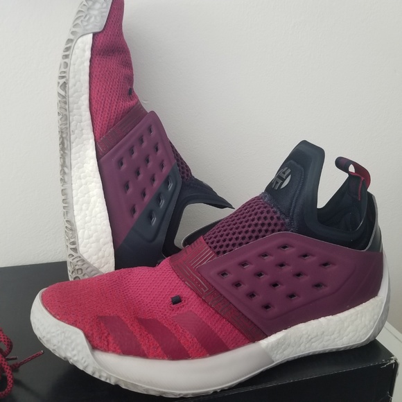 adidas Harden Vol 2 Maroon AH2124 Size US 12 - Picture 4 of 8